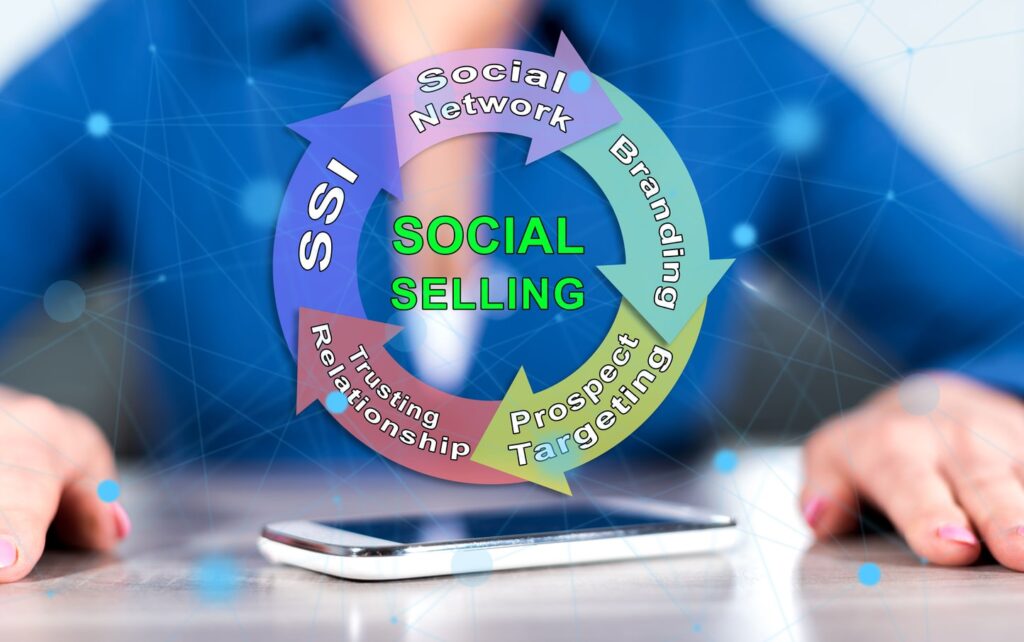 social media selling elementy