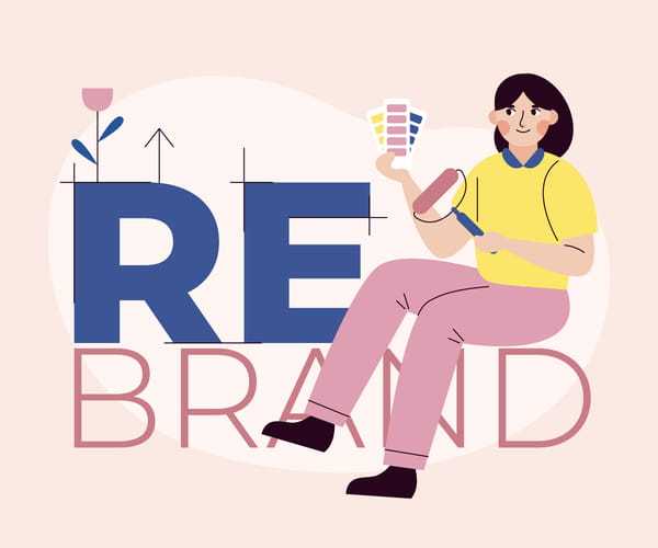 rebranding ilustracja