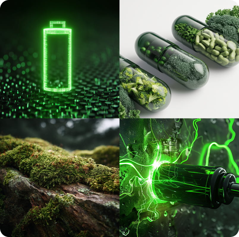 Kompleksowe wdrożenie wizualne marki suplementów power elements