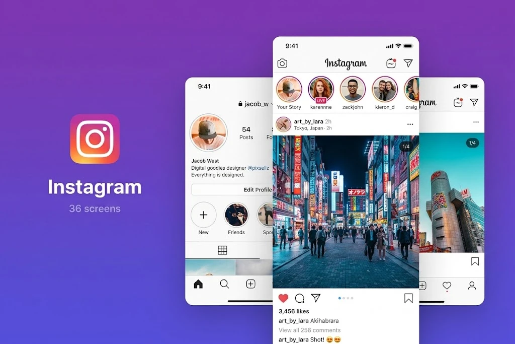 Tworzenie treści na social media – smartfon i aplikacje Facebook Instagram